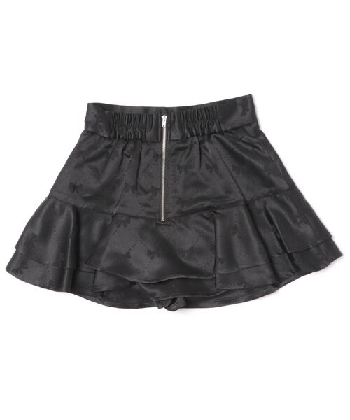 Ank Rouge(アンクルージュ)の「リボンジャガードフレアスカパン(その他パンツ・レディース・ブラック/ホワイト/ピンク・M)」の12枚目の写真