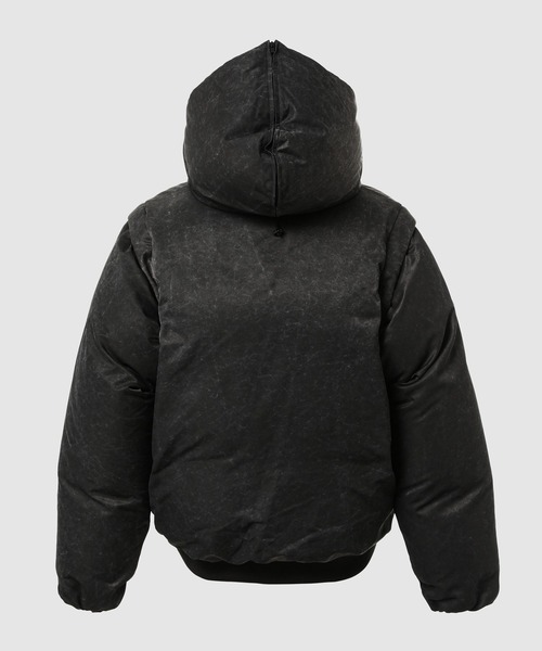 SASQUATCHfabrix.(サスクワァッチファブリックス)の「THREE WAY DOWN FLIGHT JACKET(その他アウター・メンズ・ブラック・L/M)」の2枚目の写真