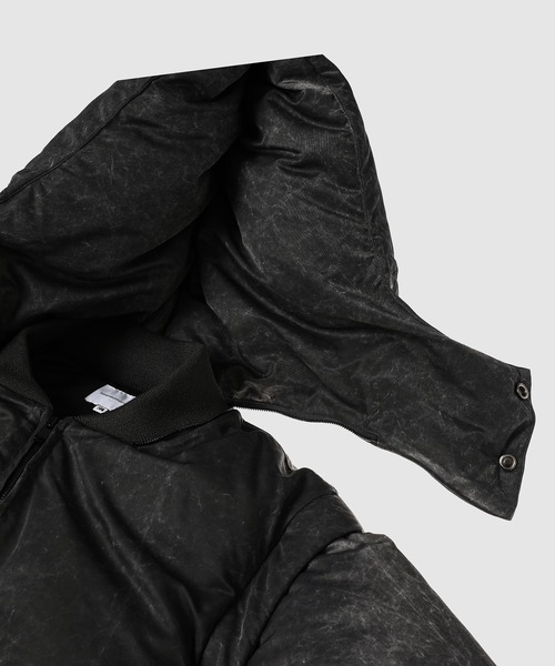 SASQUATCHfabrix.(サスクワァッチファブリックス)の「THREE WAY DOWN FLIGHT JACKET(その他アウター・メンズ・ブラック・L/M)」の4枚目の写真