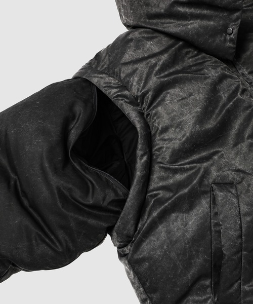 SASQUATCHfabrix.(サスクワァッチファブリックス)の「THREE WAY DOWN FLIGHT JACKET(その他アウター・メンズ・ブラック・L/M)」の11枚目の写真