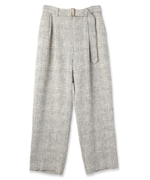 24AW Cullni ツイードワイドパンツ2