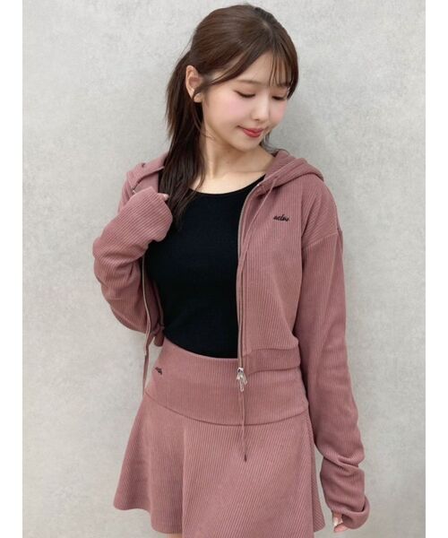 【セール】リブパーカー（セットアップ可能）（パーカー）｜EATME（イートミー）