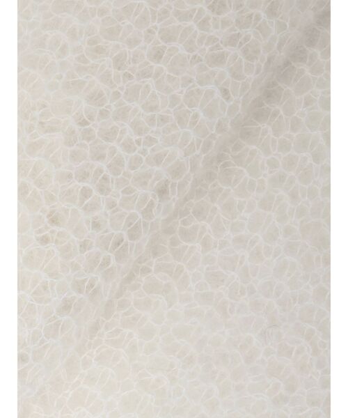 merry jenny（メリージェニー）の「透かし編みribbonニット（ニット/セーター・レディース・モカ/チャコールグレー/アイボリー・FREE）」の7枚目の写真