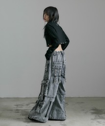 REFLEM（レフレム）の「『REFLEM/レフレム』ハトメ付きクロップドL/S