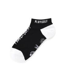 PEARLY GATES（パーリーゲイツ）の「【PEARLY GATES】PGBK アンクルソックス (MENS)（ソックス/靴下・メンズ）」