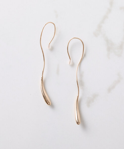 PAPILLONNER（パピヨネ）の「ドロップロングピアス（ピアス（両耳用）・レディース・ゴールド/シルバー・FREE）」の11枚目の写真