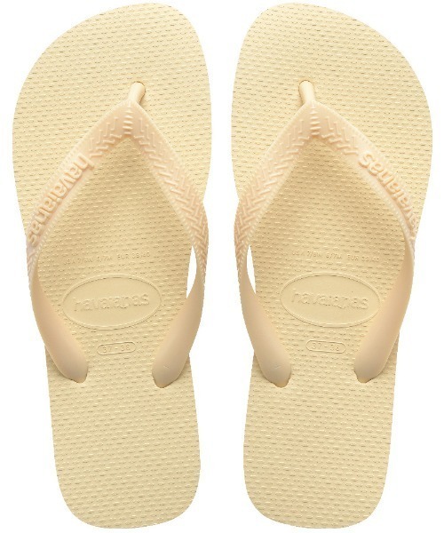 havaianas（ハワイアナス）の「havaianas (ハワイアナス) / Top Sense / Top Senses サンダル ラバービーチサンダル（サンダル・レディース・ダークブラウン/ベージュ系/オレンジ系/スモークピンク/クリーム/ライトブラウン/ライトブルー/ベージュ/ダークグリーン/パープル系・22/23/24.5/25.5/27/28）」の4枚目の写真