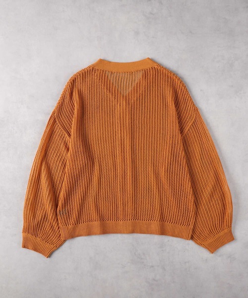 2点セット】Gideon Oberson カーディガン パレオ ざっくり編み