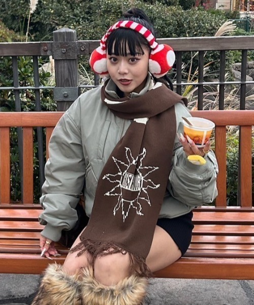 AINA - ロゴ入りスポーツマフラー（マフラー）｜INTER FACTORY