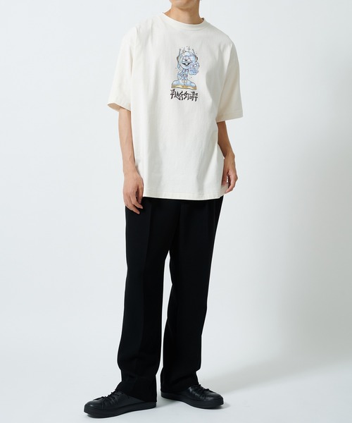 F-LAGSTUF-F(フラグスタフ)の「CAMACHO TEE(Tシャツ/カットソー・メンズ・ブラック/ホワイト・L/M)」の3枚目の写真