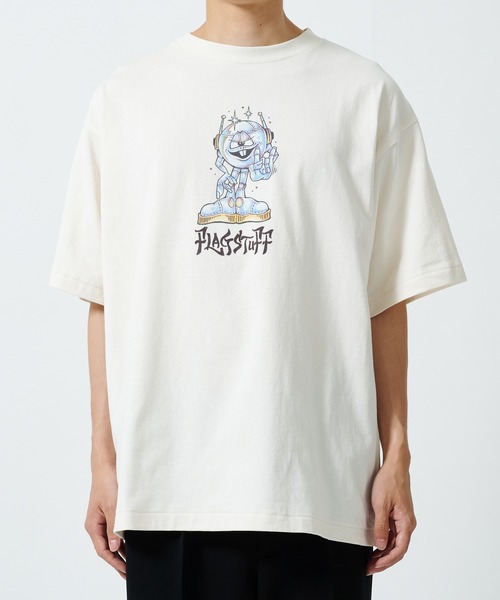 F-LAGSTUF-F(フラグスタフ)の「CAMACHO TEE(Tシャツ/カットソー・メンズ・ブラック/ホワイト・L/M)」の4枚目の写真