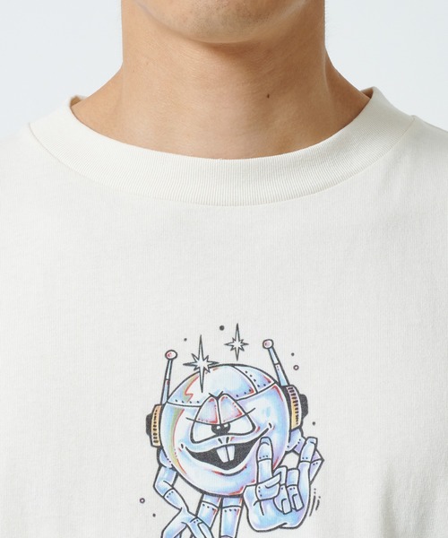 F-LAGSTUF-F(フラグスタフ)の「CAMACHO TEE(Tシャツ/カットソー・メンズ・ブラック/ホワイト・L/M)」の7枚目の写真