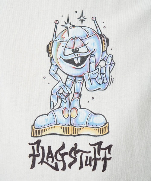 F-LAGSTUF-F(フラグスタフ)の「CAMACHO TEE(Tシャツ/カットソー・メンズ・ブラック/ホワイト・L/M)」の11枚目の写真