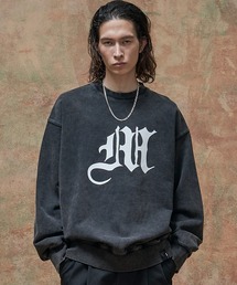 VINTAGE GARMENT DYE CREW NECK SWEAT / ケミカル 加工 クルーネック スウェット