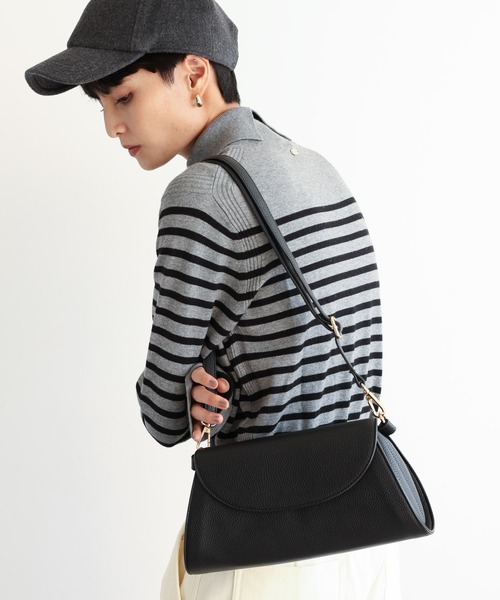 VELETTO(ベレット)の「BARNYARDSTORM / VELETTO(ヴェレット) / フラップショルダー(ショルダーバッグ・レディース・オフホワイト/ブラック・FREE)」の2枚目の写真