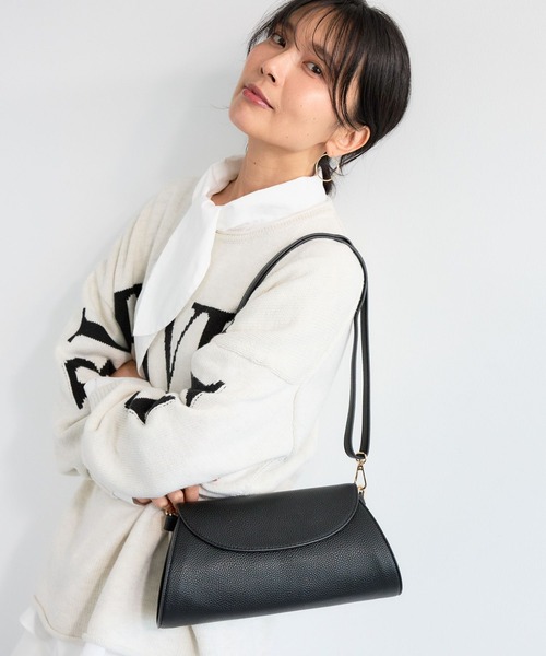 VELETTO(ベレット)の「BARNYARDSTORM / VELETTO(ヴェレット) / フラップショルダー(ショルダーバッグ・レディース・オフホワイト/ブラック・FREE)」の7枚目の写真