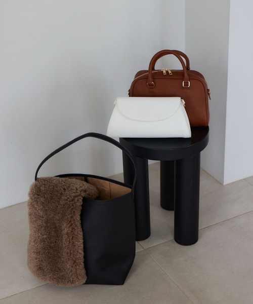 VELETTO(ベレット)の「BARNYARDSTORM / VELETTO(ヴェレット) / フラップショルダー(ショルダーバッグ・レディース・オフホワイト/ブラック・FREE)」の9枚目の写真