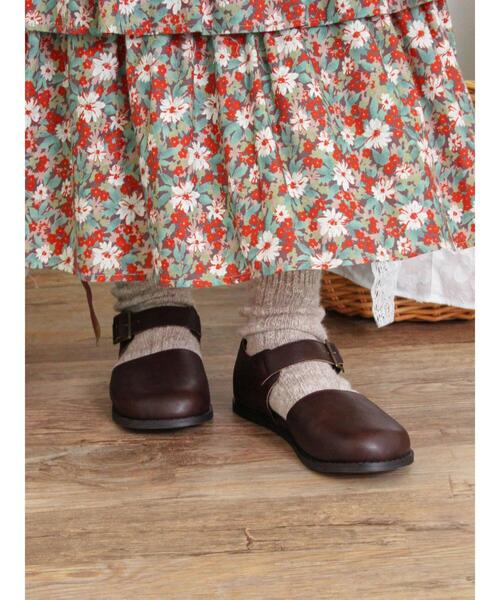 Samansa Mos2(サマンサ モスモス)の「オブリークトゥストラップシューズ(ドレスシューズ・レディース・ブラウン/ブラック・XL/S/M/L)」の3枚目の写真