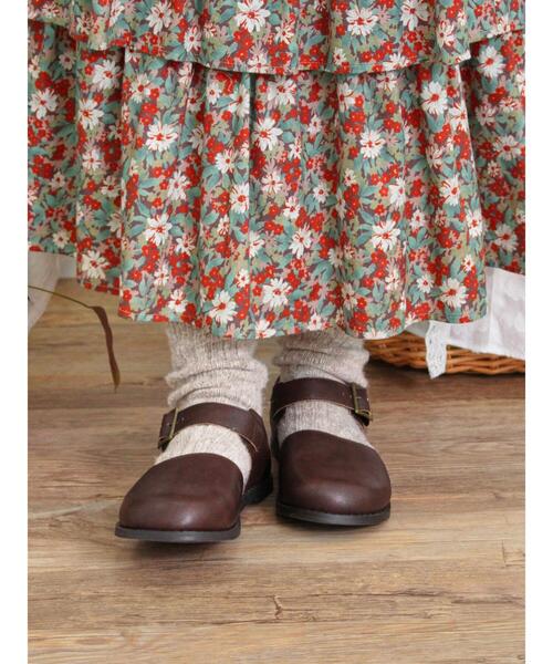 Samansa Mos2(サマンサ モスモス)の「オブリークトゥストラップシューズ(ドレスシューズ・レディース・ブラウン/ブラック・XL/S/M/L)」の4枚目の写真