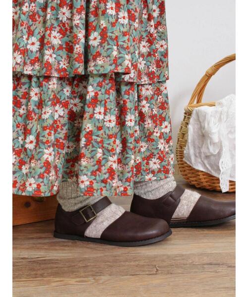 Samansa Mos2(サマンサ モスモス)の「オブリークトゥストラップシューズ(ドレスシューズ・レディース・ブラウン/ブラック・XL/S/M/L)」の5枚目の写真