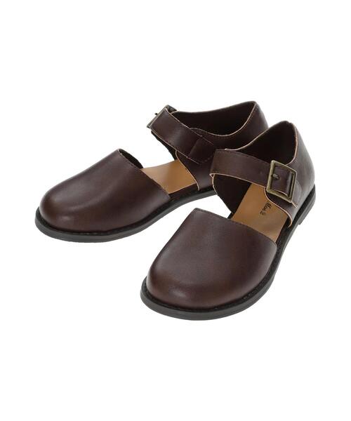 Samansa Mos2(サマンサ モスモス)の「オブリークトゥストラップシューズ(ドレスシューズ・レディース・ブラウン/ブラック・XL/S/M/L)」の8枚目の写真