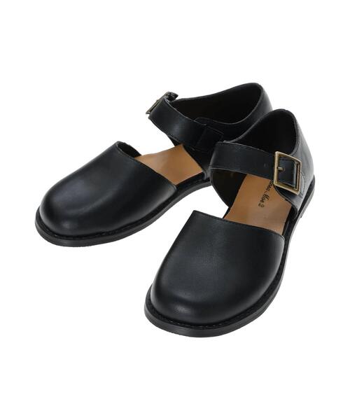 Samansa Mos2(サマンサ モスモス)の「オブリークトゥストラップシューズ(ドレスシューズ・レディース・ブラウン/ブラック・XL/S/M/L)」の9枚目の写真