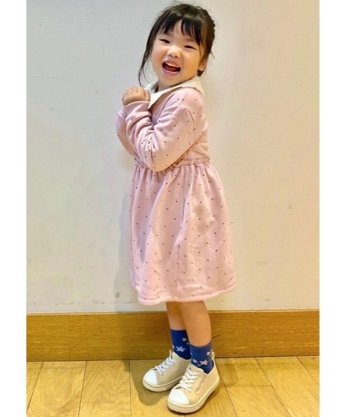 グッチベビー 24ヶ月 ノースリーブフリルワンピース ねこちゃん