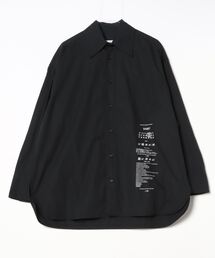 Maison Margiela（旧Maison Martin Margiela） - 美品 22SS MM6 MAISON MARGIELA エムエムシックス メゾンマルジェラ ストライプ柄 長袖 シャツ ブラウス 36 ホワイト×ライトブルー レディース 古着 中古 USED Maison Margiela（旧Maison Martin Margiela） - 美品 22SS MM6