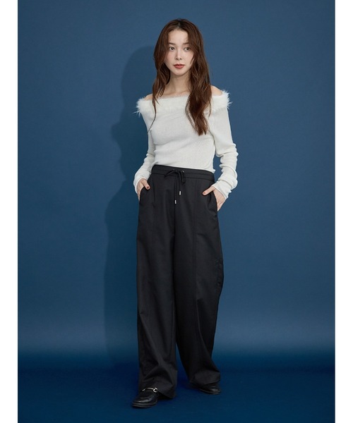 【セール】サイドジップ美脚パンツ（その他パンツ）｜Stylevoice for xxx（スタイルヴォイスフォー）