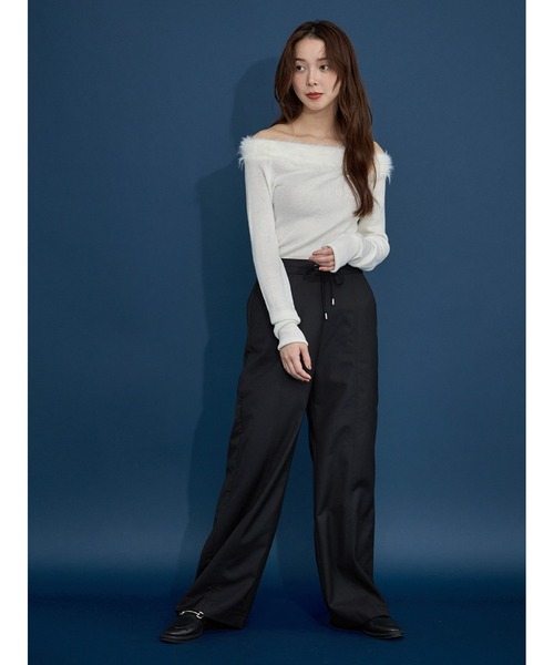 【セール】サイドジップ美脚パンツ（その他パンツ）｜Stylevoice for xxx（スタイルヴォイスフォー）