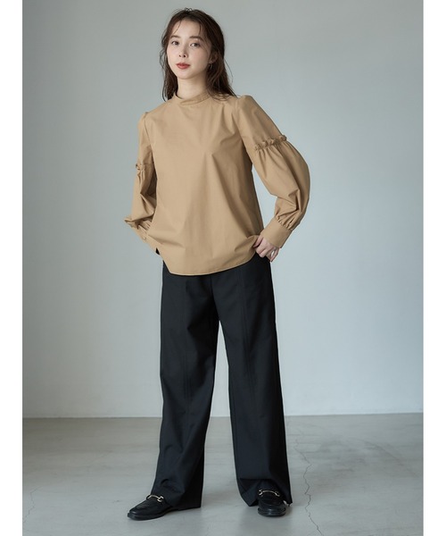 【セール】サイドジップ美脚パンツ（その他パンツ）｜Stylevoice for xxx（スタイルヴォイスフォー）