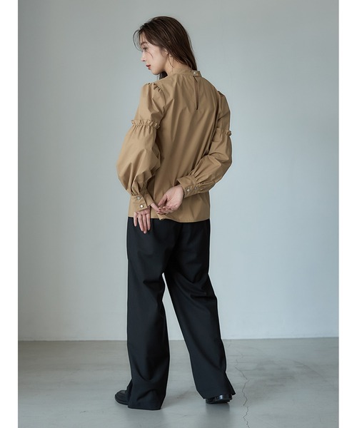 【セール】サイドジップ美脚パンツ（その他パンツ）｜Stylevoice for xxx（スタイルヴォイスフォー）