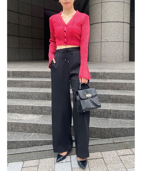 【セール】サイドジップ美脚パンツ（その他パンツ）｜Stylevoice for xxx（スタイルヴォイスフォー）