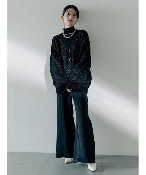 【セール】サイドジップ美脚パンツ（その他パンツ）｜Stylevoice for xxx（スタイルヴォイスフォー）