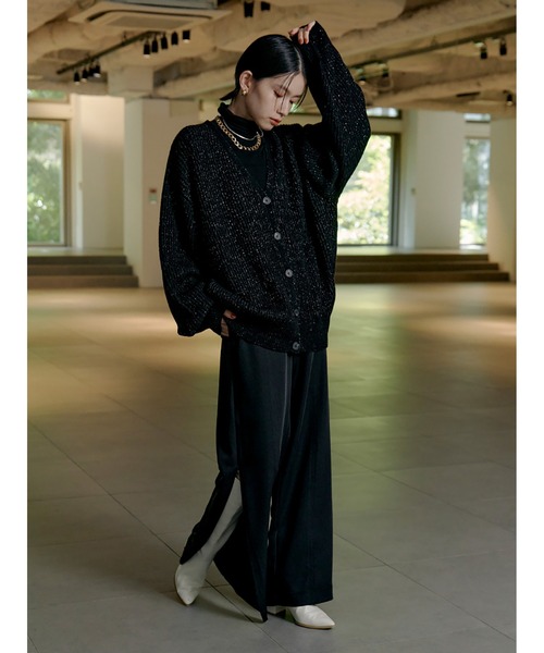 【セール】サイドジップ美脚パンツ（その他パンツ）｜Stylevoice for xxx（スタイルヴォイスフォー）