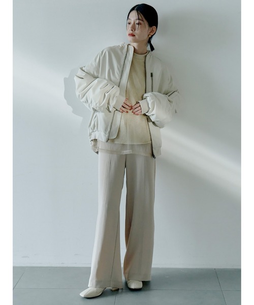 【セール】サイドジップ美脚パンツ（その他パンツ）｜Stylevoice for xxx（スタイルヴォイスフォー）