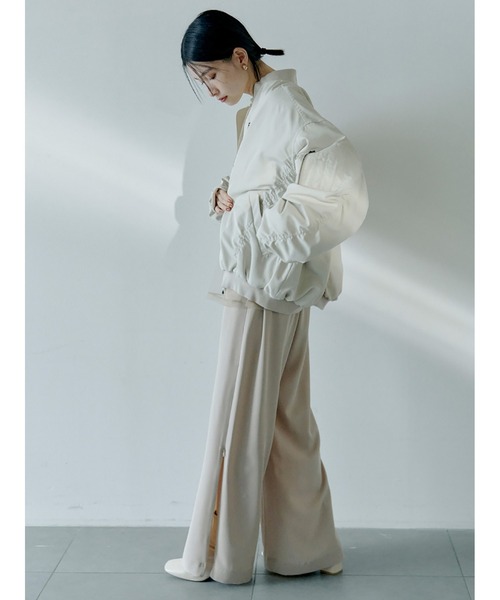 【セール】サイドジップ美脚パンツ（その他パンツ）｜Stylevoice for xxx（スタイルヴォイスフォー）