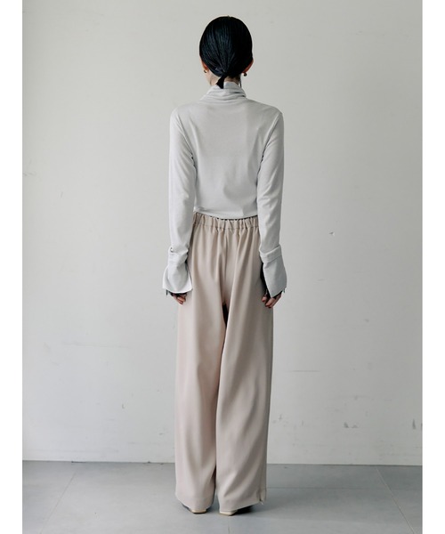 【セール】サイドジップ美脚パンツ（その他パンツ）｜Stylevoice for xxx（スタイルヴォイスフォー）