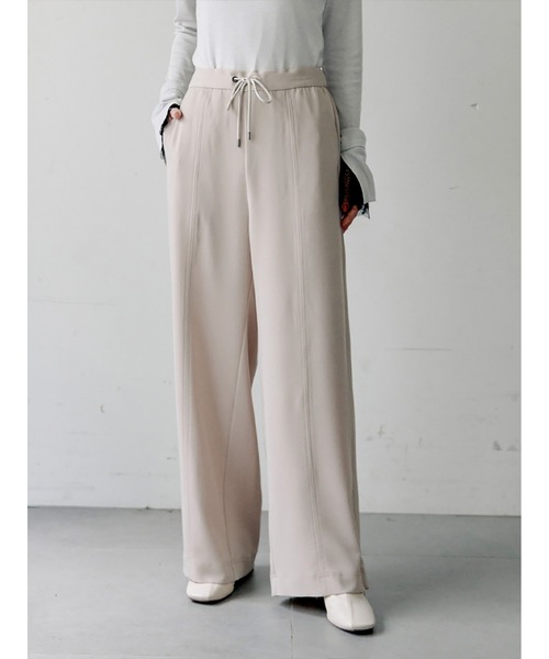 【セール】サイドジップ美脚パンツ（その他パンツ）｜Stylevoice for xxx（スタイルヴォイスフォー）