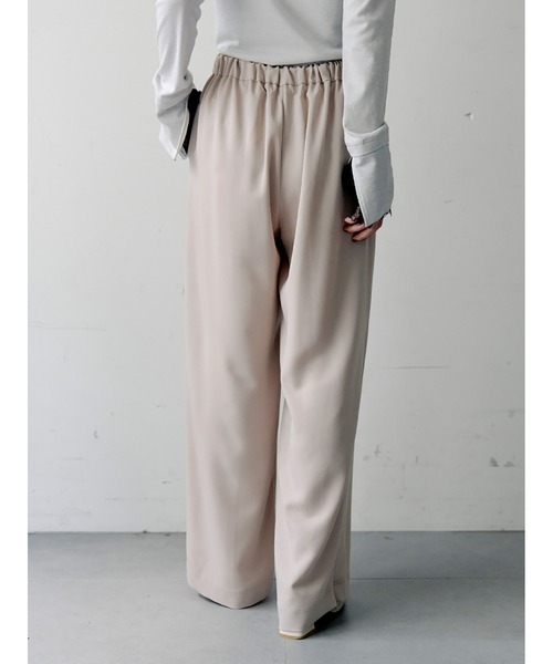 【セール】サイドジップ美脚パンツ（その他パンツ）｜Stylevoice for xxx（スタイルヴォイスフォー）