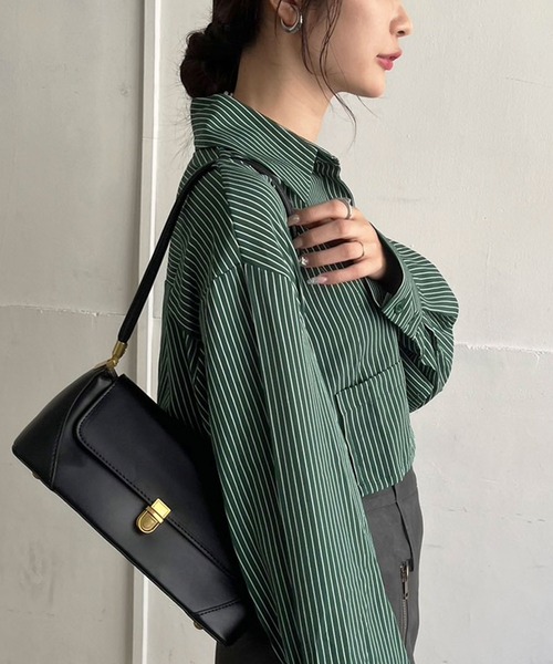Jewelobe(ジュエローブ)の「横長フラップショルダーバッグ(ショルダーバッグ・レディース・ブラック/ホワイト/レッド・FREE)」の21枚目の写真