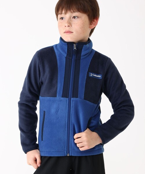 Columbia（コロンビア）の「Columbia／キッズ バックボールII フルジップ フリース／コロンビア（その他トップス・キッズ・ブラック/パープル/レッド/グリーン/ネイビー/パープル系その他/ピンク/ブルー/ブラック系その他・XS/M/L/S/XXS）」の5枚目の写真