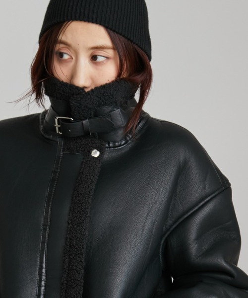 B3ボアムートンライクコート（ムートンコート）｜Auntie Rosa Holiday（アンティローザホリデー）