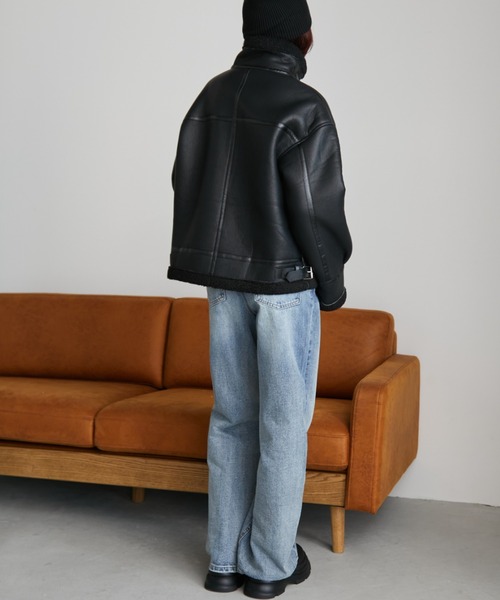 B3ボアムートンライクコート（ムートンコート）｜Auntie Rosa Holiday（アンティローザホリデー）