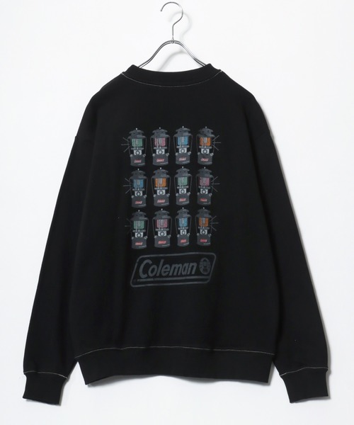 【セール】2024AW Coleman/コールマン 裏起毛 ランタンバックプリント ポケット付 スウェットトレーナー レディース メンズ（スウェット）｜Coleman（コールマン）