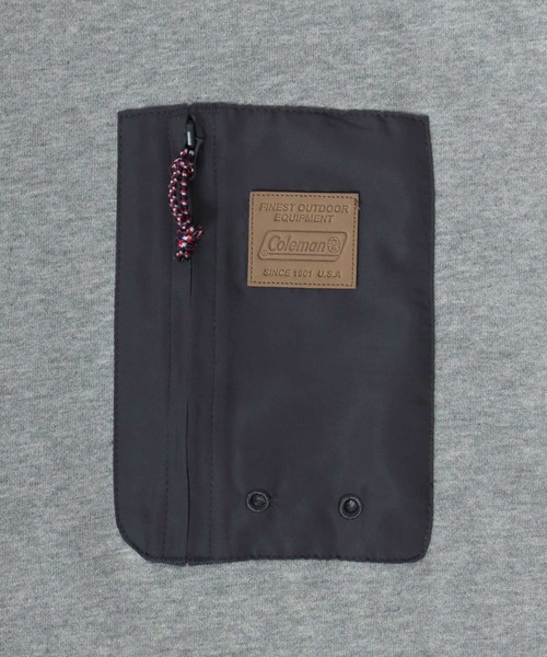 【セール】2024AW Coleman/コールマン 裏起毛 ランタンバックプリント ポケット付 スウェットトレーナー レディース メンズ（スウェット）｜Coleman（コールマン）