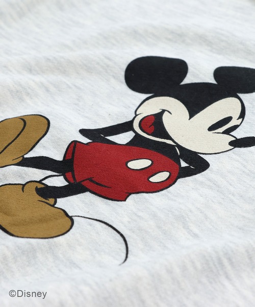 Disney（ディズニー）の「ミッキーマウス 裏毛パーカー（パーカー・キッズ・サックスブルー/オートミール/クリーム/ターコイズブルー・130cm/120cm/100cm/110cm/140cm）」の12枚目の写真