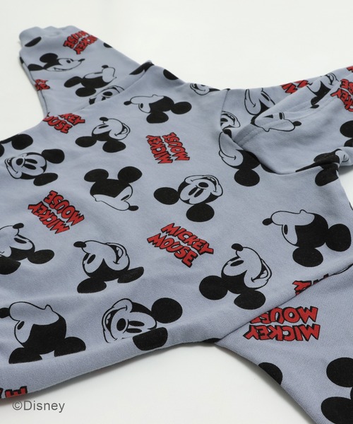 Disney（ディズニー）の「ミッキーマウス 裏毛パーカー（パーカー・キッズ・サックスブルー/オートミール/クリーム/ターコイズブルー・130cm/120cm/100cm/110cm/140cm）」の18枚目の写真