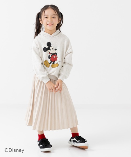 Disney（ディズニー）の「ミッキーマウス 裏毛パーカー（パーカー・キッズ・サックスブルー/オートミール/クリーム/ターコイズブルー・130cm/120cm/100cm/110cm/140cm）」の19枚目の写真