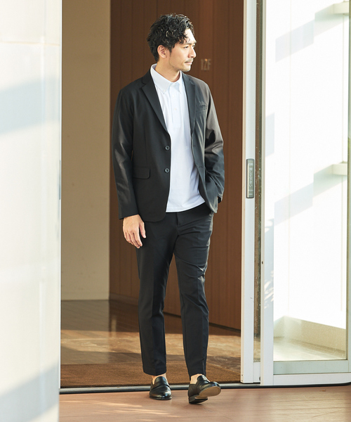 【セットアップ対応/SOLOTEX】マルチファンクション 2WAYストレッチ スラックス パンツ（スラックス）｜ABAHOUSE GRAY（アバハウスグレイ）